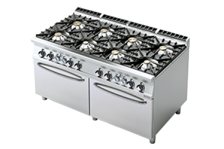 Plynový sporák s troubou CF8 916