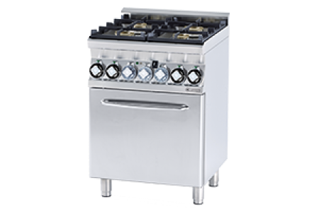 Plynový sporák s el. troubou CFM4 66 GEM