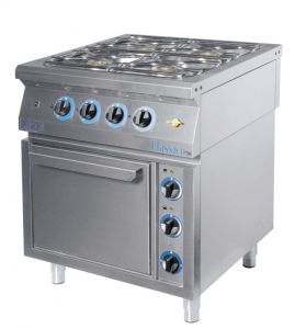 Plynový sporák s el. troubou G-C-4/700 EO