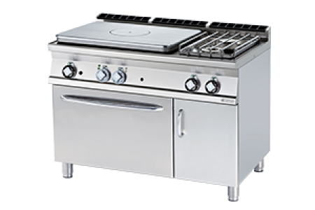 Plynový sporák tálový s troubou TPF2 712