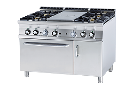 Plynový sporák tálový s troubou TPF4 912