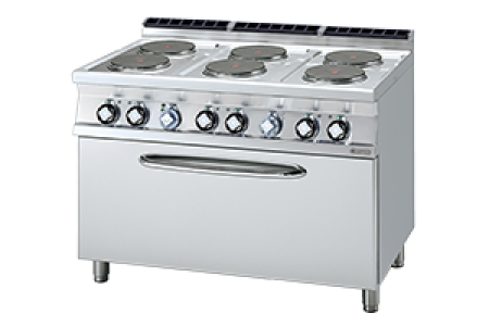 Elektrický sporák s troubou CF6 712 ET