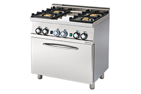 Plynový sporák s el. troubou CF4 68 GEM