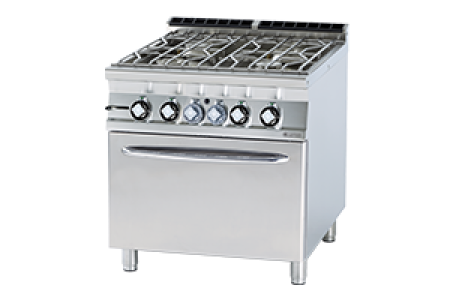 Plynový sporák vodní s plyn. troubou CFA4 98 G